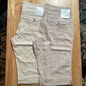 Bandolino Skimmer Chinos - 2 Pair